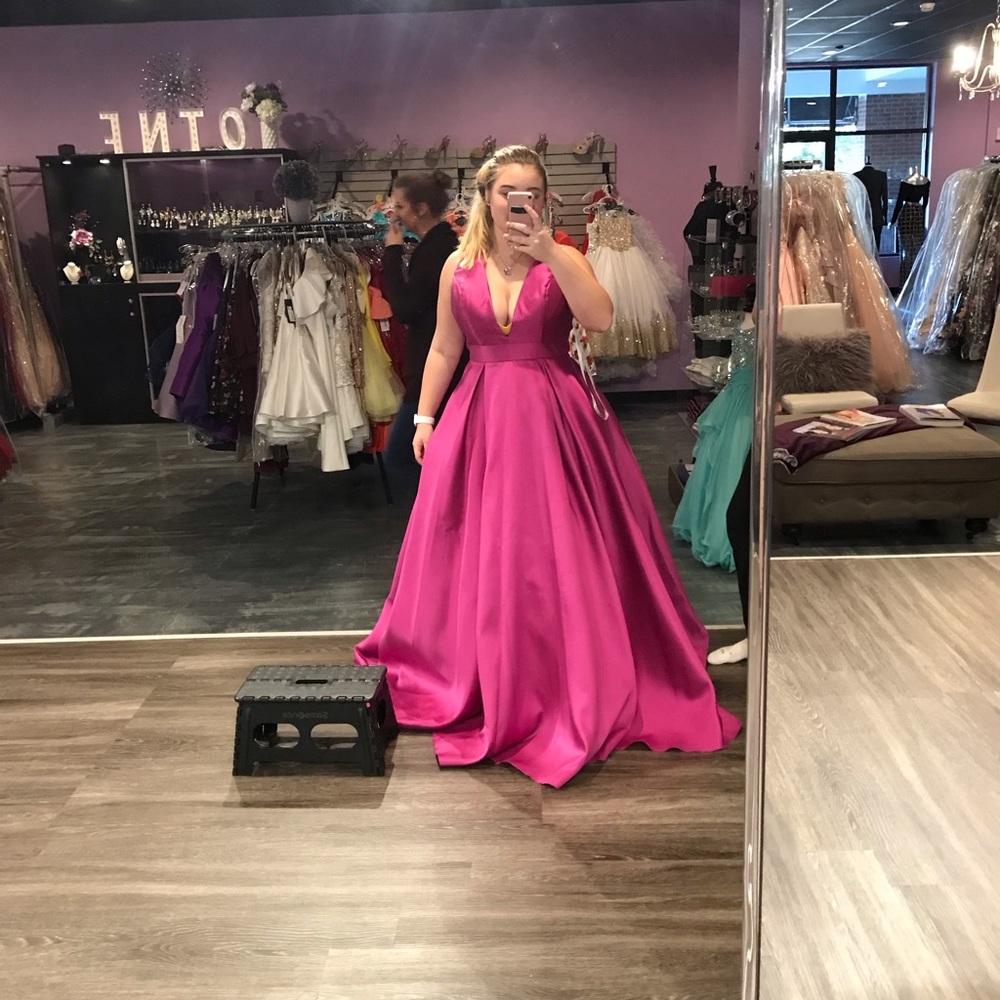 A long formal dress